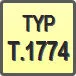 Piktogram - Typ: T.1774